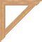 Ekena Millwork Traditional Traditional Smooth Bracket, Western Red Cedar, 5 1/2"W x 46"D x 46"H BKT06X46X46TRA01SWR - alternate 3